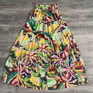 NWT Tropical Vibes Women's Maxi Skirt